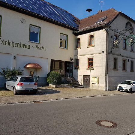 Gasthof Hirschenbraeu Michel Rauhenebrach Eksteriør bilde